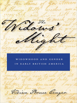 cover image of The Widows' Might